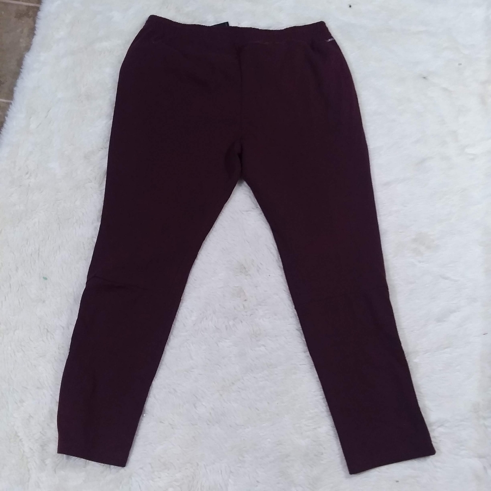 Adidas squad pants maroon and white men's size 2x - Picture 4 of 9